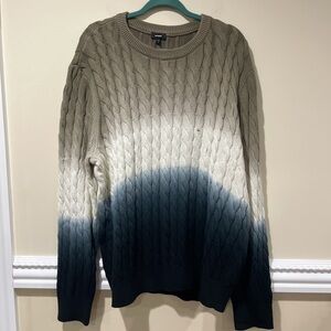 Brand New Mens Express Ombré Sweater